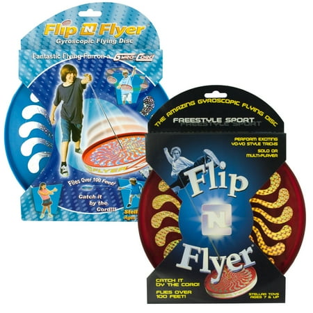 flip n flyer gyroscopic flying disc walmart com