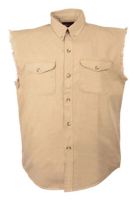 khaki denim shirt mens