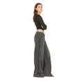 thumbnail image 3 of Forever 21 Women's Low Rise Baggy Fit Jeans with Side Stripes and Bow Accents, Sizes 0-14, 3 of 5