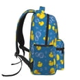thumbnail image 3 of Balery Rubber Duck Mochila Escolar Impresa, Mochila Ligera para Viajes Casual, Mochila Duradera y Cómoda Multifuncional, Mochila para Laptop-One Size, 3 of 5