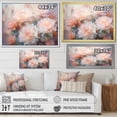 thumbnail image 4 of Designart "Pink Green Cactus love expression II" Floral Floater Framed Wall Art Living Room, 4 of 7