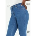 thumbnail image 4 of Jessica London Women's Plus Size True Fit Stretch Denim Bermuda Short, 4 of 5