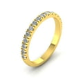 thumbnail image 3 of 1/2 Carat TW Women's Natural Diamond Wedding Bands in 10k Yellow Gold (G Color, I1 Clarity), 3 of 5