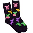 thumbnail image 2 of TeeHee Fun Novelty Dogs Cotton Crew Socks for Women and Men Multi-Pack, 2 of 4