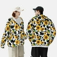thumbnail image 4 of Balery Cute Cow Print Sunflower D Sudadera ligera de manga larga con capucha y protección solar UPF 50+ para hombre y mujer, ideal para pesca y running-X-Large, 4 of 7