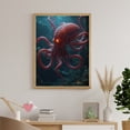thumbnail image 6 of Diamond Art Kits for Adults - Underwater Red Octopus Mystical Glow 5d Diamond Painting for Adults, Diamond Art for Adults Beginners, Frameless Diamond Painting Kits for Adults for Home Wall Decor, 6 of 7