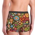 thumbnail image 5 of Haiem Hippie Peace Love Men's Boxer Briefs, Every Day Comfort Stretch Cotton Moisture-Wicking Underwear-Small, 5 of 9