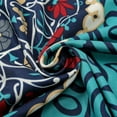 thumbnail image 3 of HSHDLDF Foulard Boho pour Femmes Légère Foulard Imprimée Florale Automne Hiver Mode Châle à Franges, 3 of 5