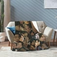 thumbnail image 4 of Blanket Gong Yoo Ultra-Soft Micro Fleece Wollen Blankets Throw Blankets Carpet Gift for Home Decoration,Decor Sofa,Office,Dormitory Bed car Camp Couch All Seasons, 4 of 6