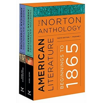 The Norton Anthology of American Literature, (Paperback) - Walmart.com