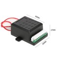 thumbnail image 4 of Interruptor Para Coche Cerradura de puerta de coche de 12 V con 2 mandos a distancia, kit de bloqueo de interruptor remoto automático para coche, portátil, 4 of 7