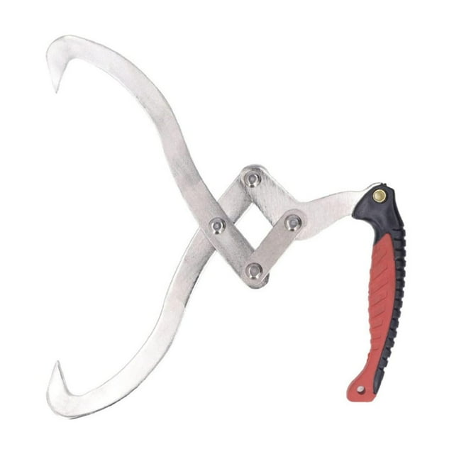 QualitChoice Log Carrier Practical Convenient Log Tongs Lifting Log Trees Moving Wood for