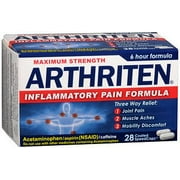 Arthriten Inflammatory Pain Formula Caplets, 28 Count