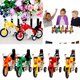 thumbnail image 2 of Juegos De Motos De Juguete Para Niños, Juego De 5 Motos De Juguete Con Motor De Fricción, Juguetes Geniales Para Niños Y Niñas, Regalos Para Fiestas De Cumpleaños, Adornos Únicos Para Tartas, Colore, 2 of 8