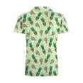 thumbnail image 4 of WhouRiu Boys Short Sleeve Polo Shirt Back To School Casual Cartoon Graphic Tennis Collar Shirts Kids Comfortable Soft Daily Polos,3-4 Years, 4 of 4