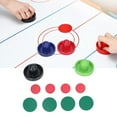 thumbnail image 3 of Air Hockeys Pusher Set, Thick Pad 96mm High Impact Resistance Lightweight Air Hockeys Pusher  for Game Tables Type A,Type B,Type C,Type D,Type E,Type F, 3 of 7