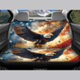 thumbnail image 6 of Pzuqiu Car Seat Covers Full Set Fashion, Compatible with Van Seats Car Interiors, Automotive Seat Cover Fit for Sedans Cars Easy to Install, American Flag Eagle, 6 of 10