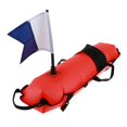 thumbnail image 3 of Rojo Inflable Flotador de Boya Flotador Inflable de Buceo Boya Salva para Buceador Y Portátil Naranja2 Macarena Boya inflable de buceo, 3 of 7