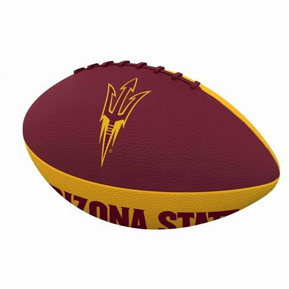Logo Brands 107-93JR-2 Arizona State University Pinwheel Junior Size Rubber Football
