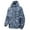 Blue, variant on IWRICH Men's Camo Water-Resistant Windproof Rain Jacket 4 Pockets Outdoor Windbreaker Relaxed Fit for Spring&fall Blue XS