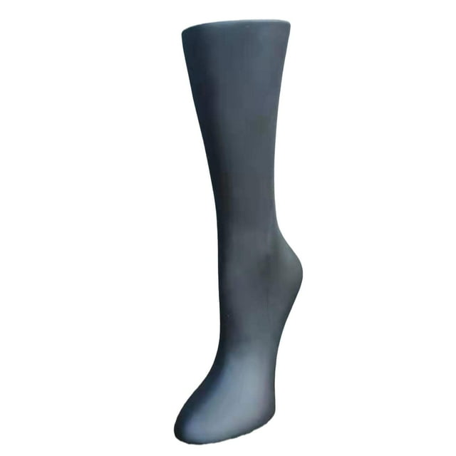 1 Molde de pie para exhibición, sandalias femeninas, suministros para tiendas de ropa y sastrerías. Negro