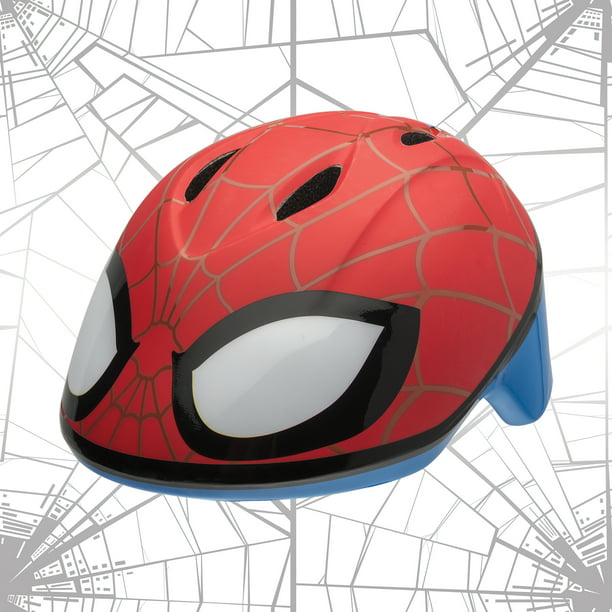 Marvel Spider Man Spidey Eyes Bell Bike Helmet Red Toddler 3