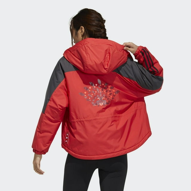 Adidas GN7377 Cny X-Bu Short Short Jacket Scarlett Red
