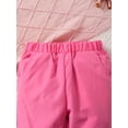 thumbnail image 6 of 4T Baby Girls Clothes 4T Girls Fall Winter Pant Set Toddler Girls Long Sleeve Unicorn Print Top Pants 2PCS Set White, 6 of 8