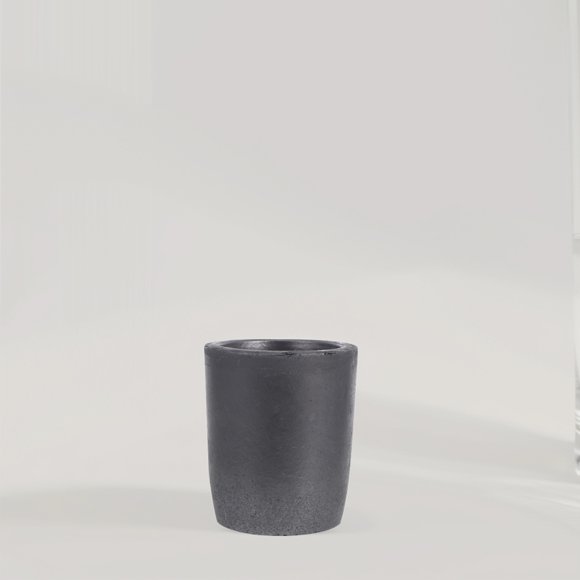 OFFIGAM Black Graphite Clay Crucibles High Temperature Resistant for Metal Melting and Casting