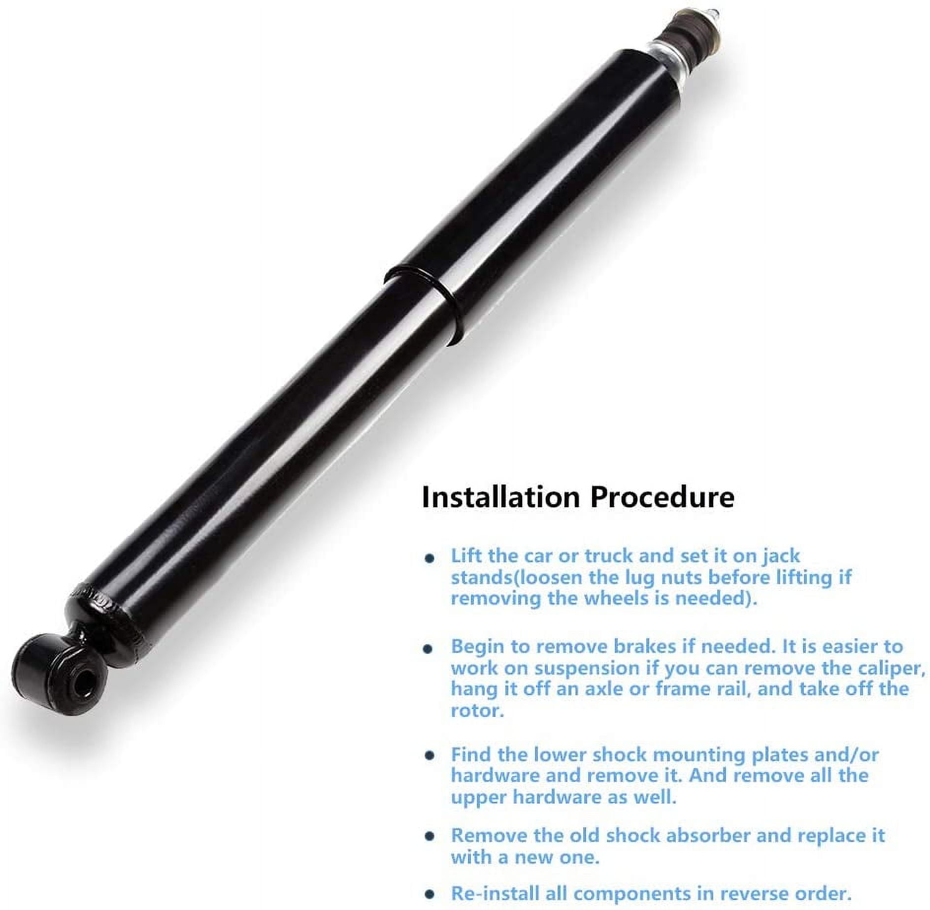 Shocks and Struts,ECCPP Rear Pair Shock Absorbers Strut Kits Compatible with for Nissan Frontier/Xterra,for Ford for E-150/for E-250/E-350 for E-450 Super Duty/E-250/E-450 Econoline Super Duty 34761