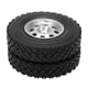 thumbnail image 4 of Neumáticos de coche RC, 2 piezas Ruedas de coche RC Neumáticos de coche RC Rueda Ruedas de vehículo RC Neumáticos Rendimiento finamente ajustado, 4 of 8