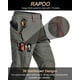 thumbnail image 2 of Pantalones Cargo Rapoo para Hombre Trabajo Táctico Militar Verde Ejército, 2 of 6
