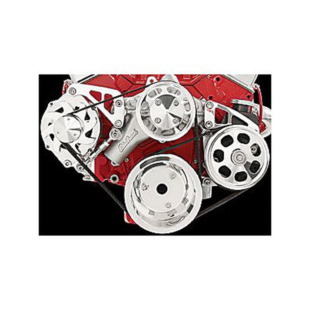 Billet Specialties FM2122PC Serpentine Conversion Kit Walmart 
