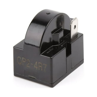 Relè Di Avviamento QP2-4.7 PTC Per Frigoriferi - 1 Pin E Protezione Da Sovraccarico 6750c 0005p