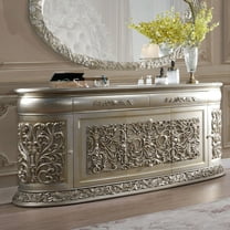 ACME Sorina Dresser, Antique Gold Finish