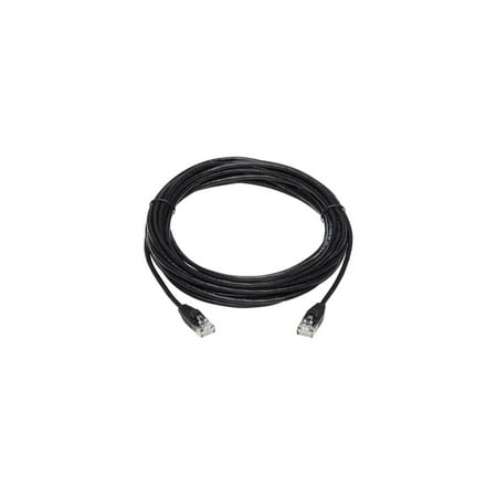 UPC: 0037332251800 | TRIPP LITE N261-S25-BK 25 ft. Cat 6A Black 10G Snagless Molded Slim UTP Ethernet Cable (RJ45 M/M)