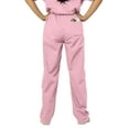 thumbnail image 2 of Panda Uniform by HeedFit Unisex Single Pocket Drawstring Scrub Pants, Pink 3XL, 2 of 3
