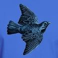 thumbnail image 3 of CafePress - Bluebird Of Happiness Dark T Shirt - Men's Classic Graphic Cotton T-Shirt, 3 of 4