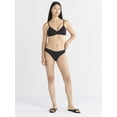 thumbnail image 2 of Free Assembly Women's and Women’s Plus Hi Cut Leg Bikini Swim Bottoms, Sizes XS-XL, 2 of 5
