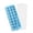 Blue, variant on 24 Cubes Silicone Ice Tray Silicone Ice Cubes Tray For Freezer Jelly Cubes Tray Silicone Tablespoon Small Ice Trays Silicone Ice Tray with Baby Food Ice for Men Infusion Set Rocks Ice Cubes Freezer