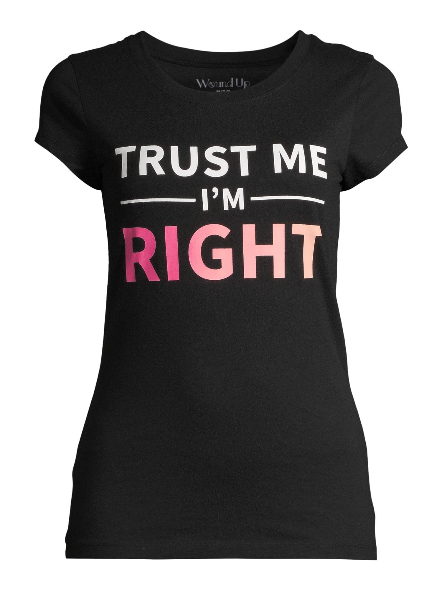 Hybrid Juniors Having A Moment Contrast Graphic T-Shirt Hybrid Juniors Having A Moment Contrast Graphic T-Shirt