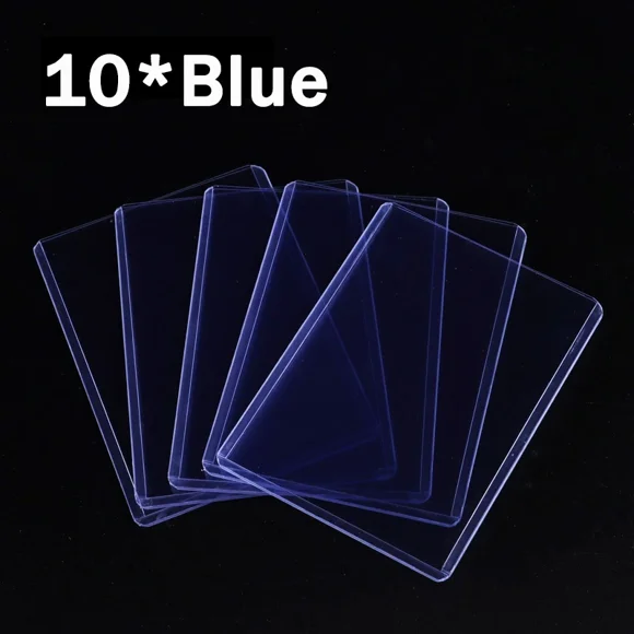 35PT Card Sleeves Hard 3 X 4 Inch Plastic Sports Photecard Holder Postcard Photo Album ID Credit Cards Protective Case Cover
