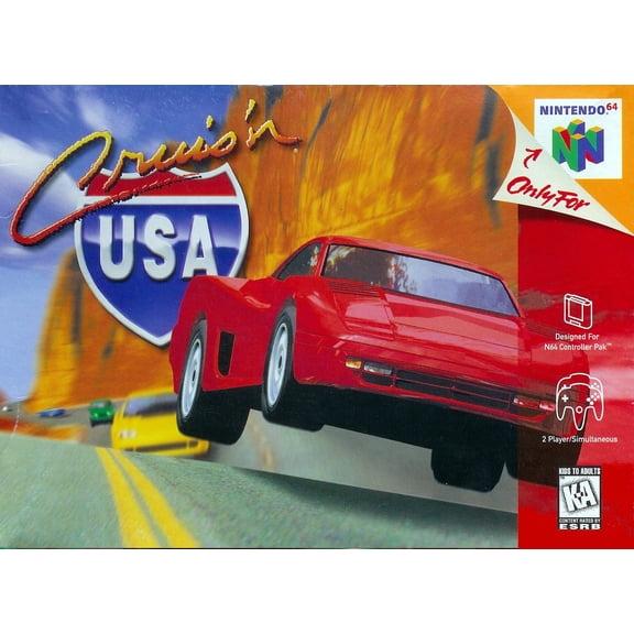 Restored Cruis'n USA - Nintendo 64