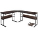 thumbnail image 5 of Costway Escritorio de Esquina Moderno en Forma de L de 170 CM, Mesa de Dibujo Inclinable, Estante Inferior, Soporte para Computadora, Estación de Trabajo de Oficina para Hogar, 5 of 5