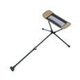 thumbnail image 4 of Colaxi Chaise Hamac Pliable Repose-Pieds Ajustement Universel Accessoires Polyvalents pour Chaises de Plage Assemblage Simple 17.7-29 Pouces Réglable Kaki, 4 of 8