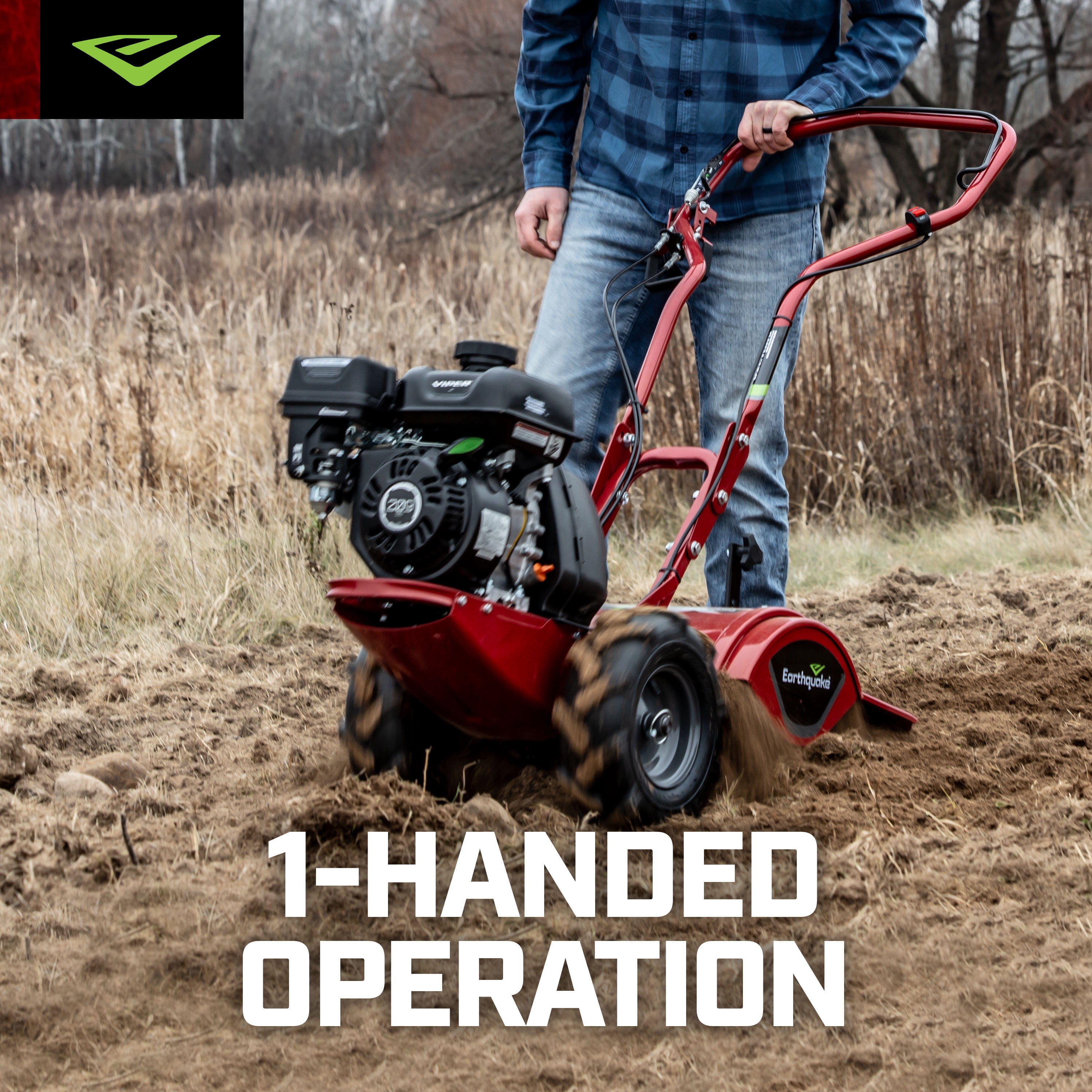 Earthquake® Victory™ Rear Tine Tiller, 209cc Viper Engine, 39381