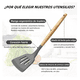 thumbnail image 4 of Juego Utensilios De Cocina Silicona 12pzs Mango Madera, 4 of 4