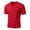 Red, variant on YNGKMEA Men's Henley Shirts Casual Short Sleeve Slim Fit T-Shirt Gym Workout Athletic Shirt Tees with Button