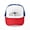 Red/Blue/White, variant on - Evil Queen - Adjustable Unisex Printed Trucker Hat with Mesh Back