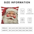 thumbnail image 5 of PHYHOO Red Stripes Red Throw Pillow Cover, Christmas Cushion Case Decoration for Sofa Couch White, 5 of 5
